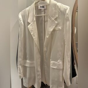 Stylish silk blazer